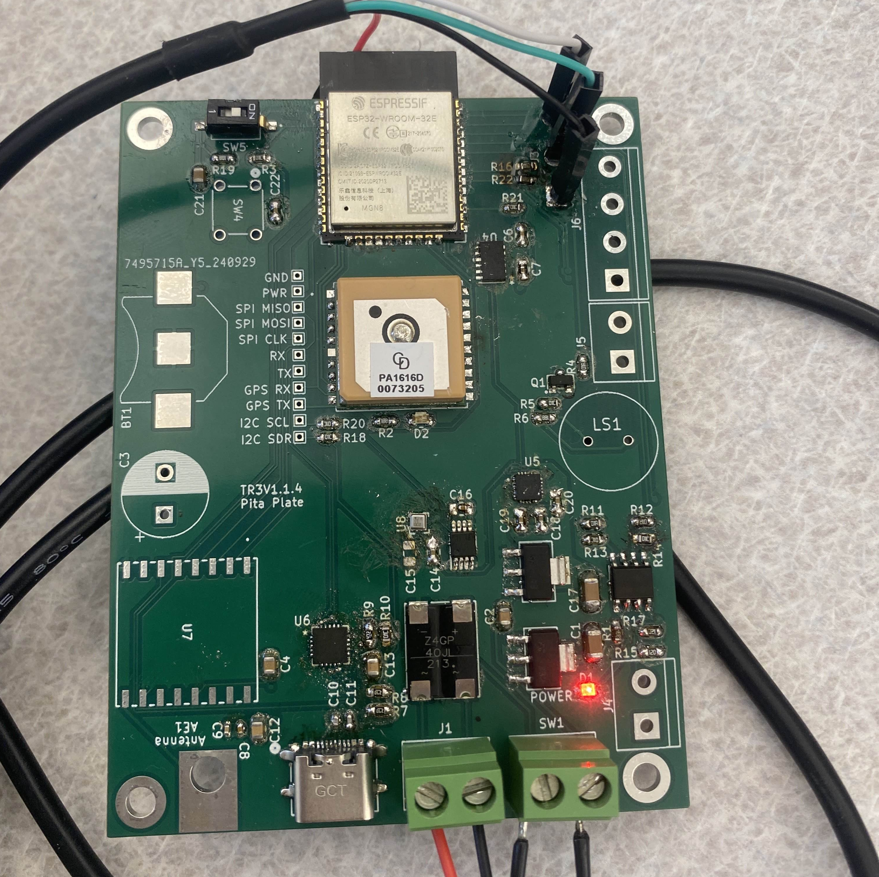 Testing the boards